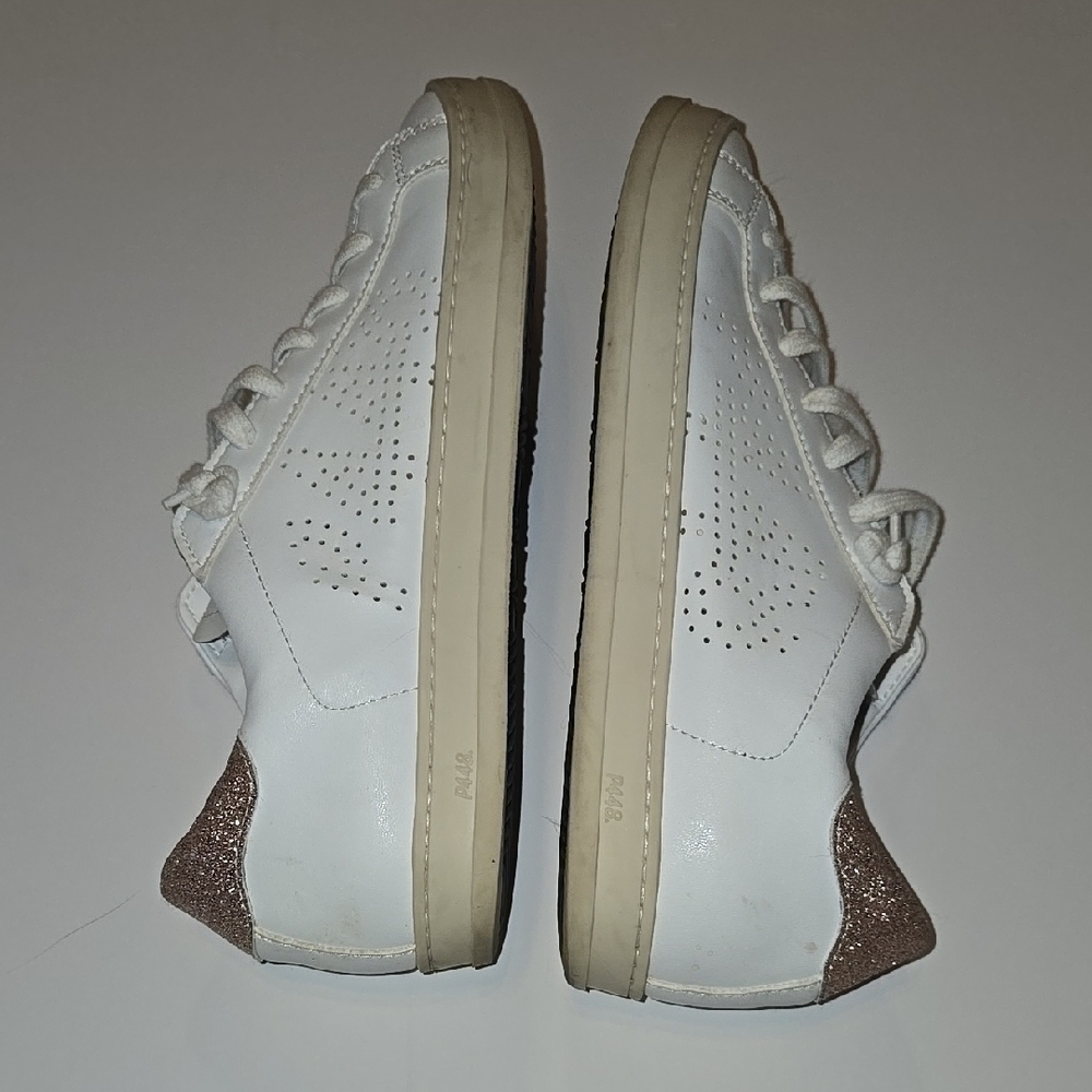 P448 Women's John Sneaker In Vegas Glitter Euro 38 US 7.5 - Picture 5 of 8